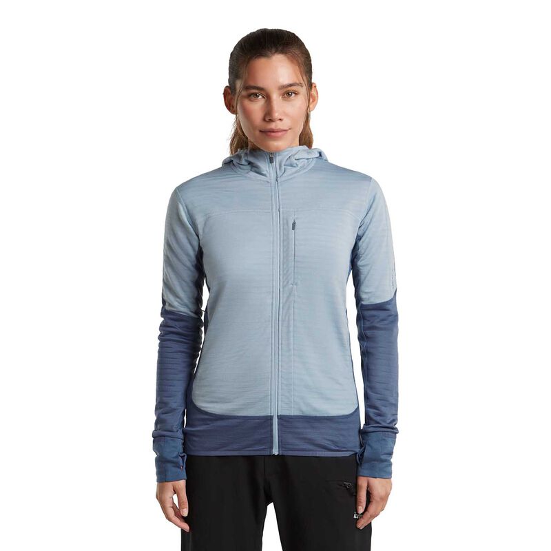 Icebreaker W Merino 300 RealFleece Descender LS Zip Hoodie image number 4